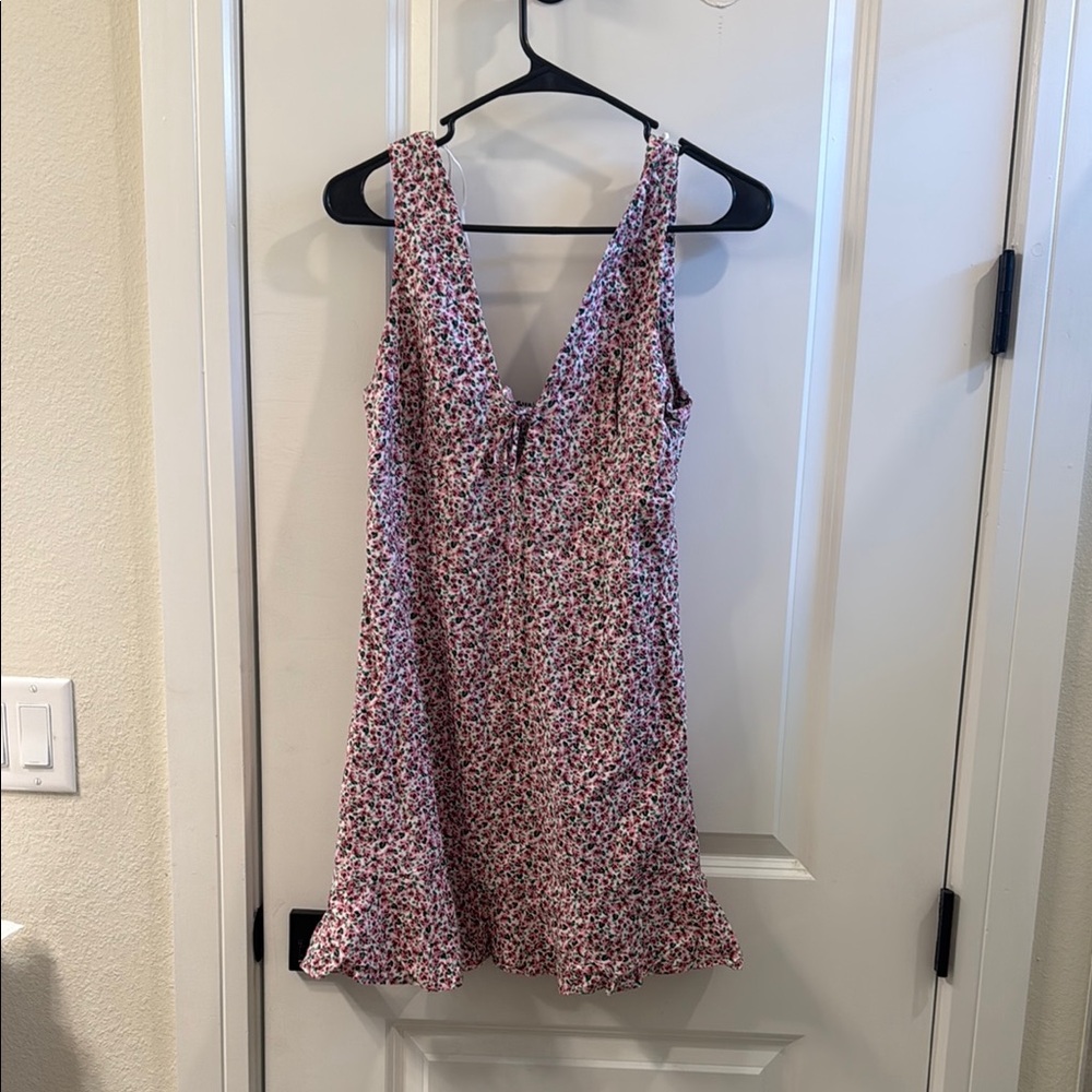 Zara Floral Sleeveless Dress